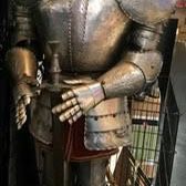 Vintage Italian-Made Petite Decorative Suit of Armor
