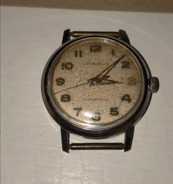 Vintage 1966 Bulova Caravelle Mechanical Manual watch face Wind Up Working