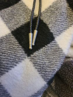 Bolo Tie Cowboy  Silver Tone Western One Size Unisex