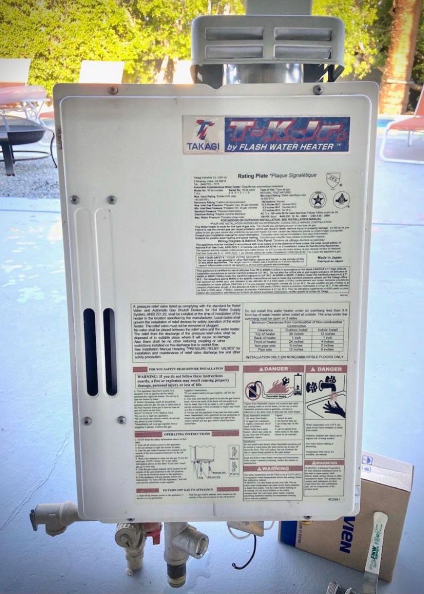 Takagi T-K jr. Instant Wayer Heater