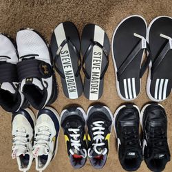 Nike, Adidas, Under Armor Shoes