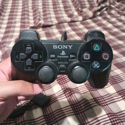 Black Dual Shock Controller Playstation 2, PS2