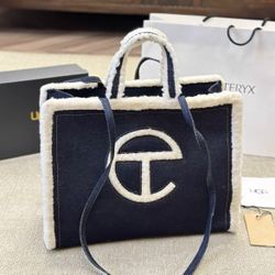 UGG x Telfar Collaboration Shearling Tote Bag
