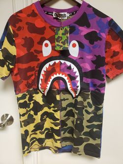 Shark mouth Tshirt A bathing bape
