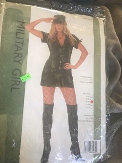 Army girl costume