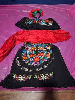 Atuendo completo para fiestas Mexicanas