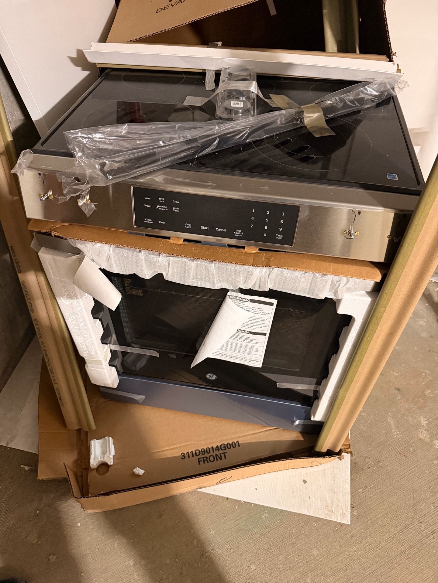 Electric stove GE