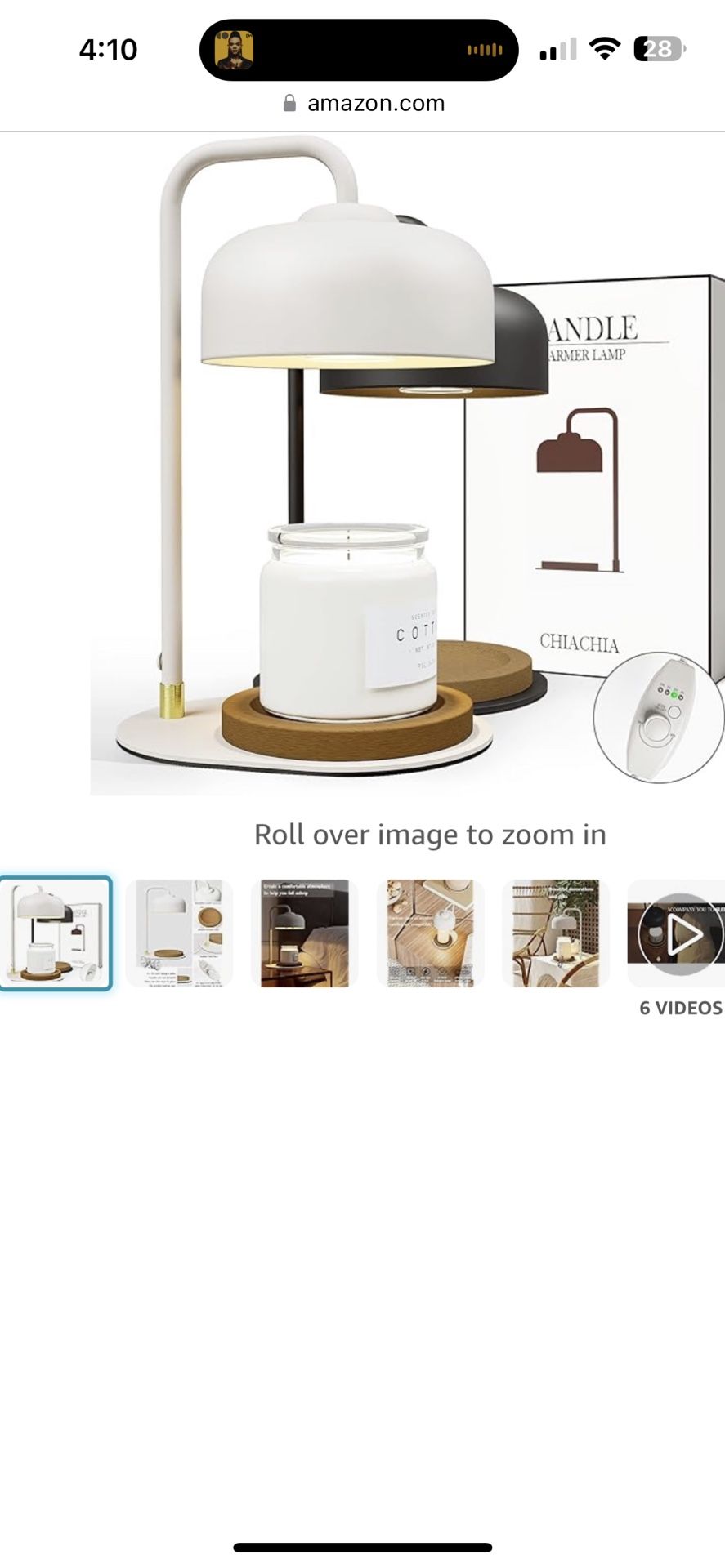 Candle Warmer Lamp
