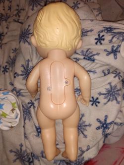 Hasbro 2015 Baby Alive Super Snacks Snackin Luke Baby Boy Doll