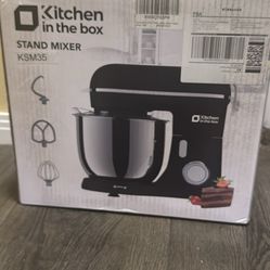 Kitchen in the box Stand Mixer 3.5 Quart Mixing Bowl with 10 speeds Heavy Bread Dough Stand