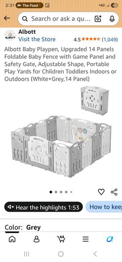 ALBOTT playpen
