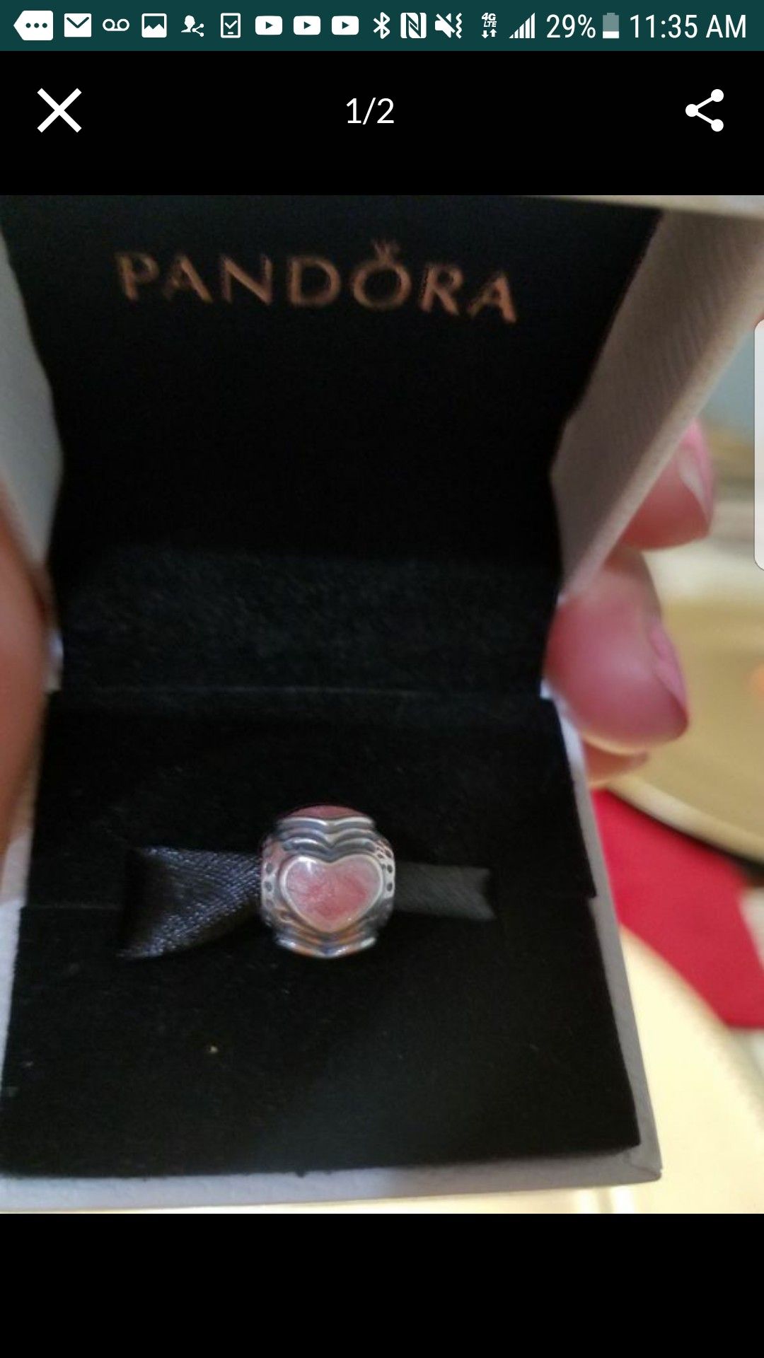 Pandora charm