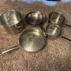 Calphalon 10-Piece Pots and Pans Set