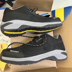 Men 9 Michelin Work Safety Boots 