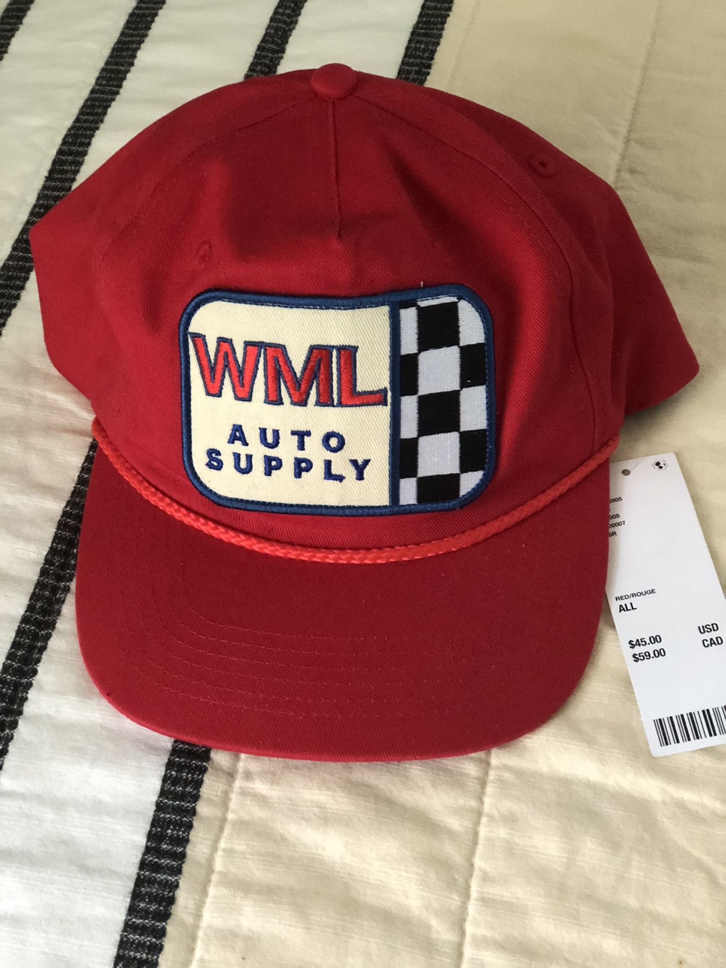 Wish Me Luck Auto Supply Baseball Hat 