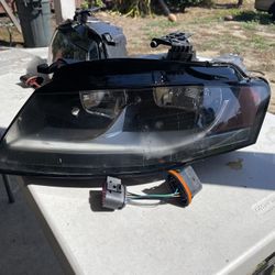 OEM2009 Audi A4 projector headlights left, and right with connectors