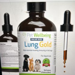 Lung Gold- Lower Respiratory tract Support For Dogs