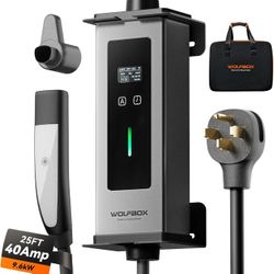 WOLFBOX Level 1&2 Tesla Charger 40A