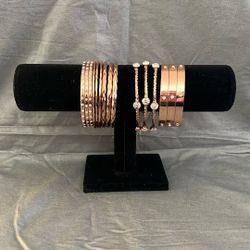Rose-Gold Bangle Set