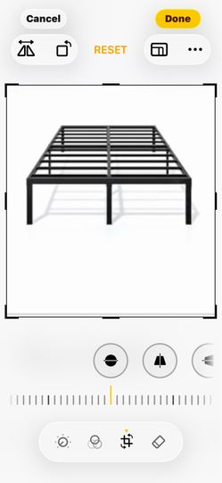 Full size platform bed