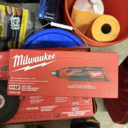 Milwaukee M12 Cordless Brushless Rotary Tool (Tool-Only)