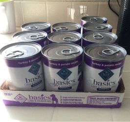Blue Buffalo senior dog canned food