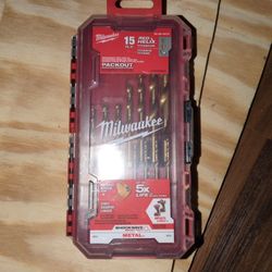 Milwaukee 15 Pcs Drill Bits
