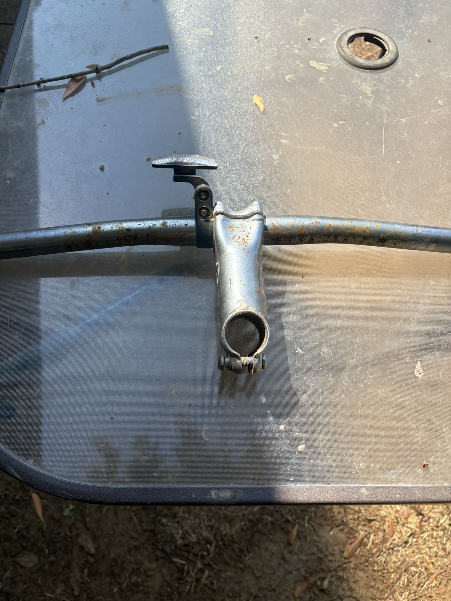 Mountain Bike, Handlebars And Neck
