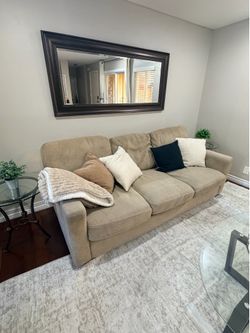 Beige couch