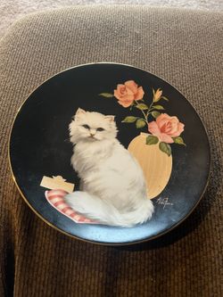 Cat Collector’s Plate