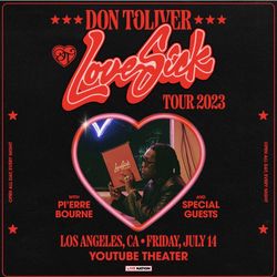 Don Toliver Tix Friday 7/14