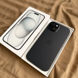 iPhone 15 Black 180GB (Locked To straight Talk)