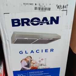 30" Broan Range Hood In Bisque