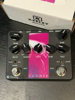 Keeley Loomer Fuzz Reverb Effect Pedal