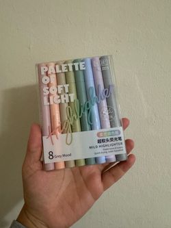 New pastel highlighters