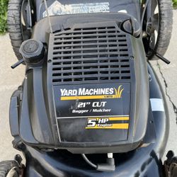 TROY BILT YARD MACHINES 5.0hp JUST SERVICE AND SHARPEN BLADE READY FOR WORK 