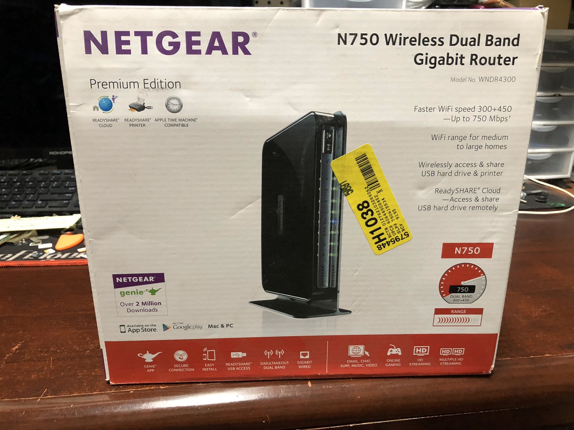 Wireless router net gear 750 👽👽👽💰💰🤑🤑🤑