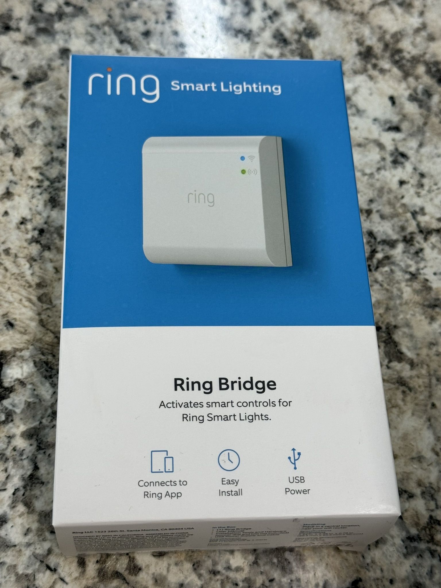 NEW! Ring Bridge Smart Lighting Bridge