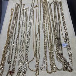 10k 14k 22k Gold chains