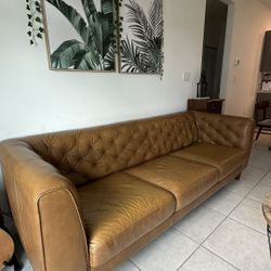 Leather Sofa