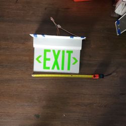 Exit sign Isolite brand