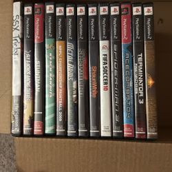 12* PlayStation 2 Games PS2 Games