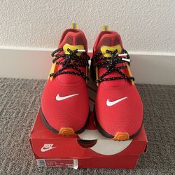 Nike React Presto Men's Sneakers Size 10 Chile Red / White-Black WITH BOX. Pre-Owned Good condition.  