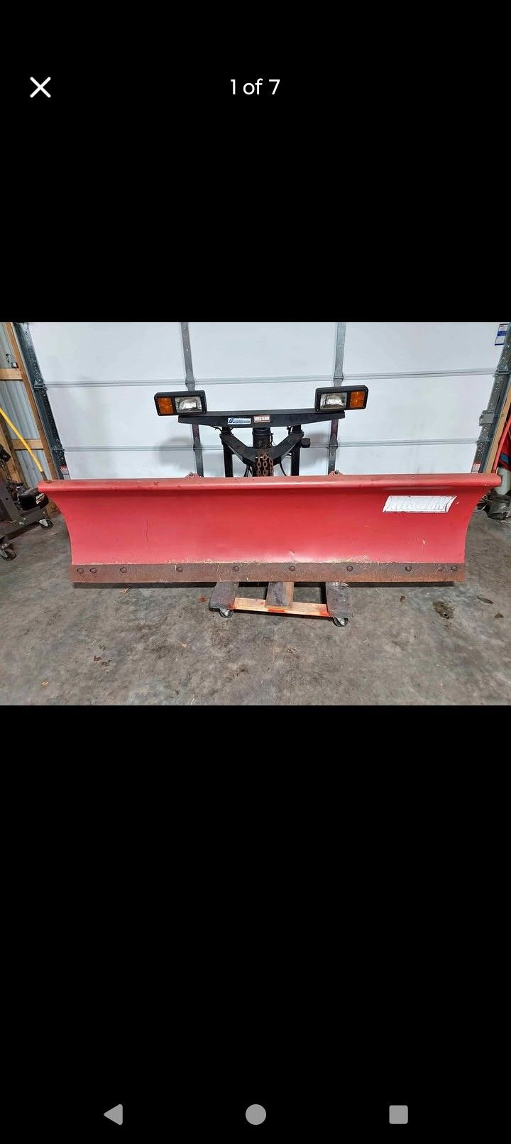 Mid Weight Snow Plow 2 Wire Western 7.5