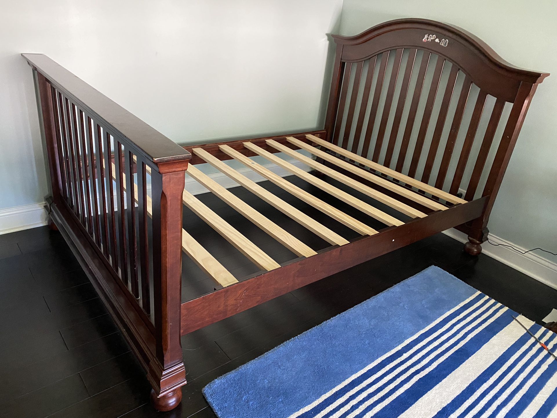 Crib+toddler+full Bed Complete Conversion Set