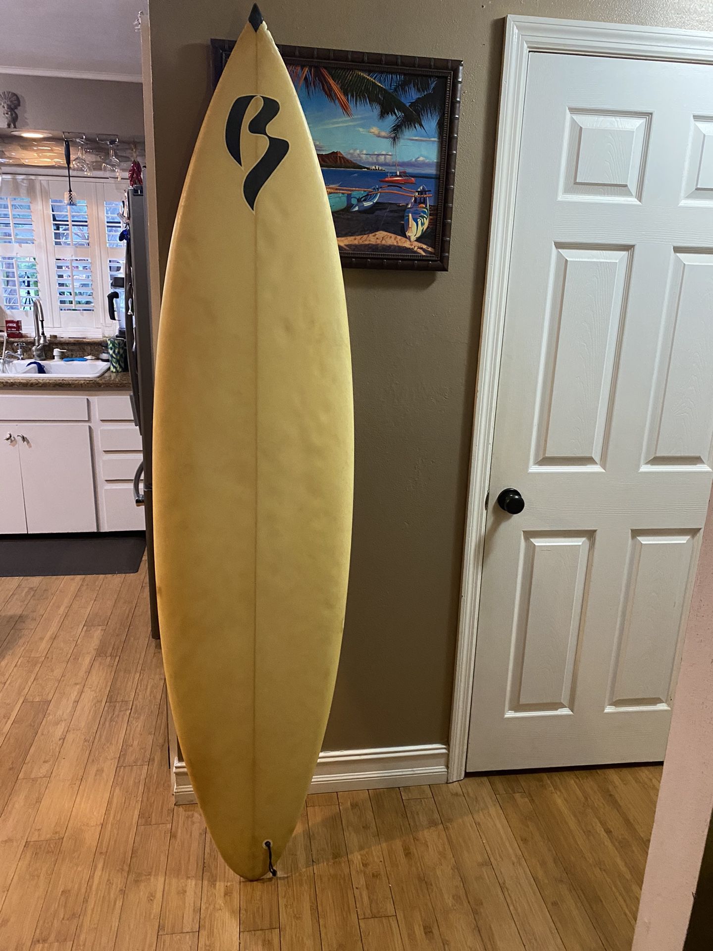 Rare Brad barros surfboard hard to find