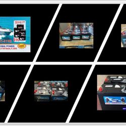 Baterías Para Botes Nuevas De 1 Año De Garantía 