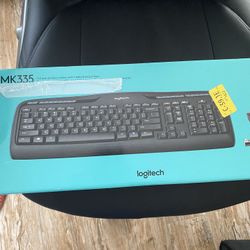 Logitech Keyboard And Mouse 