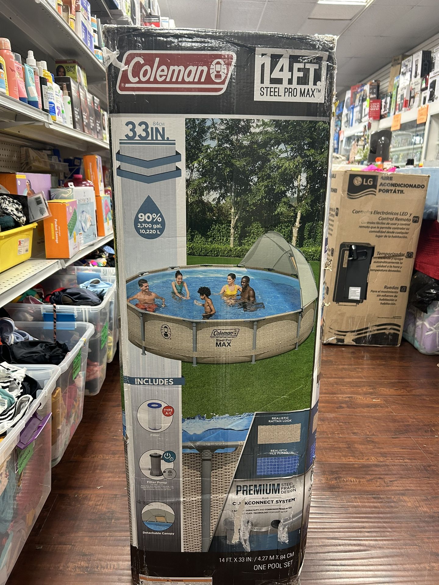 Coleman Steel Pro Max 14' x 33" Round Pool - New 