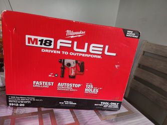 Milwaukee M18 Fuel 1"sds Plus Rotary Hammer 